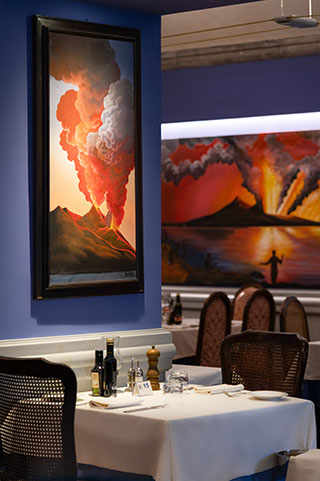 Ambienti del Ristorante La Basilica Sorrento